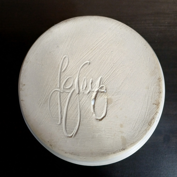 Flo Greig Studio Art Pottery Floral Oil Lamp with Wick & Top - Picture 11 of 11